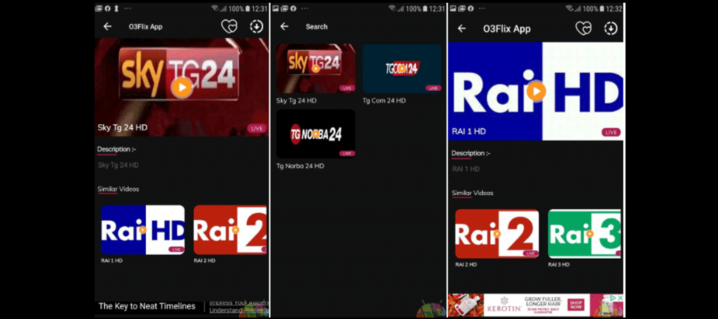 O3Flix App Movies TV series and TV in Italian on APK[Latest] 2