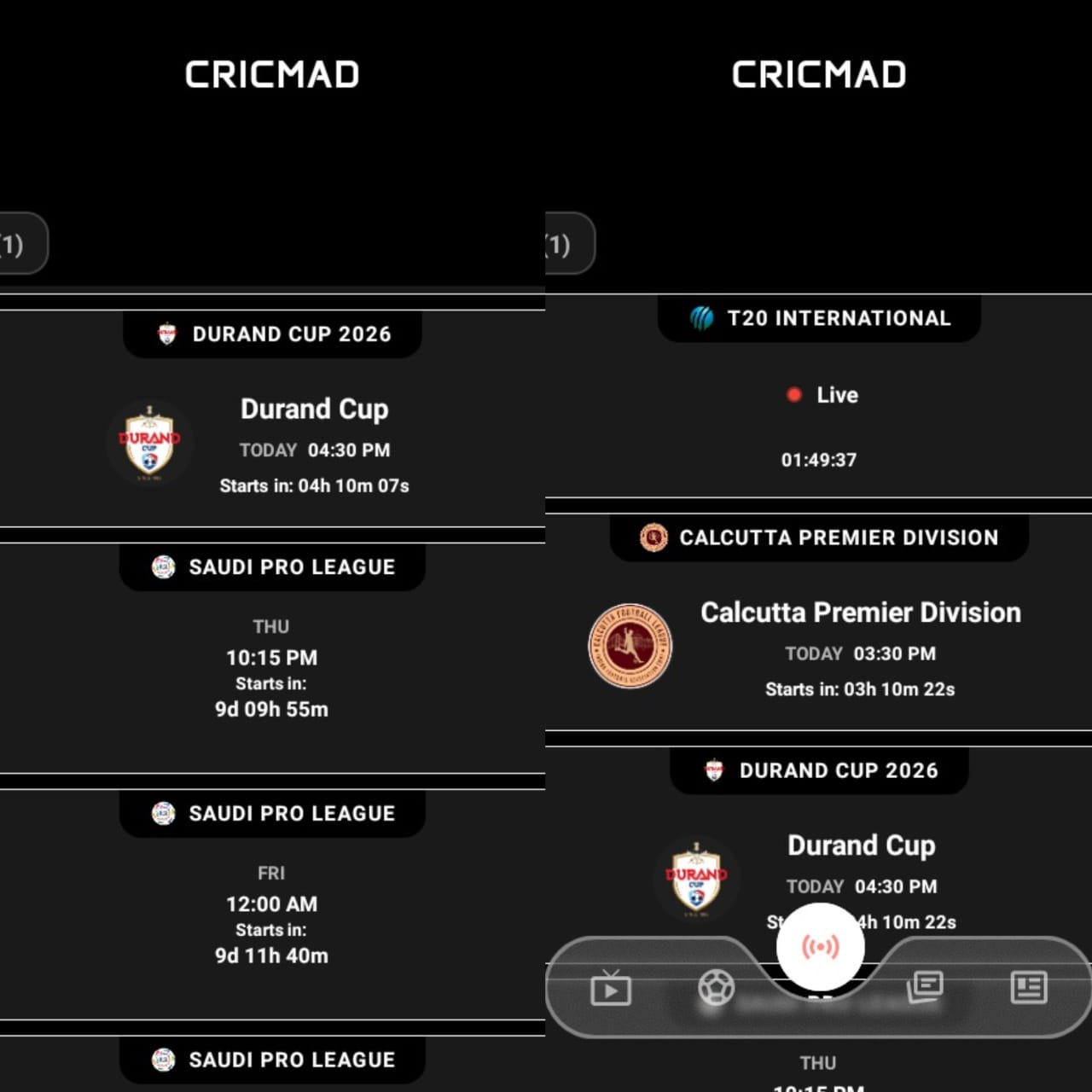 Download Cricmad TV Premium IPTV APK Unlocked