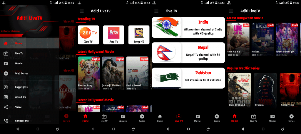 Aditi Live TV 2020 Screenshot